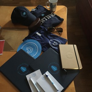 Salesforce University swag