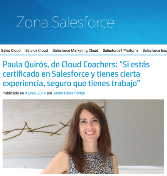 Paula Quirós habla de Cloud Coachers